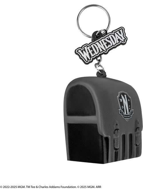 Porte-clés Squishy Sac à dos Académie Nevermore - Mercredi - Kiabi