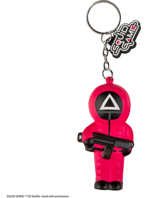 Porte-clés Squishy Soldat Triangle - Squid Game - Kiabi