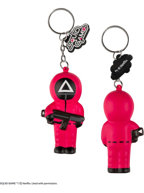 Porte-clés Squishy Soldat Triangle - Squid Game - Kiabi