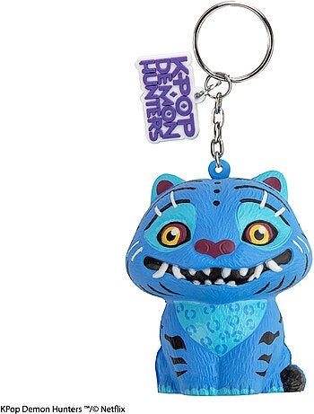 Porte-clés Squishy Tigre Derpy - KPop Demon Hunters