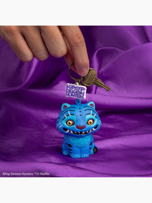 Porte-clés Squishy Tigre Derpy - KPop Demon Hunters - Kiabi