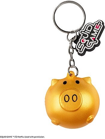 Porte-clés Squishy Tirelire - Squid Game