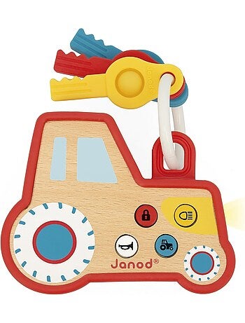 Porte-clés tracteur sonore et lumineux