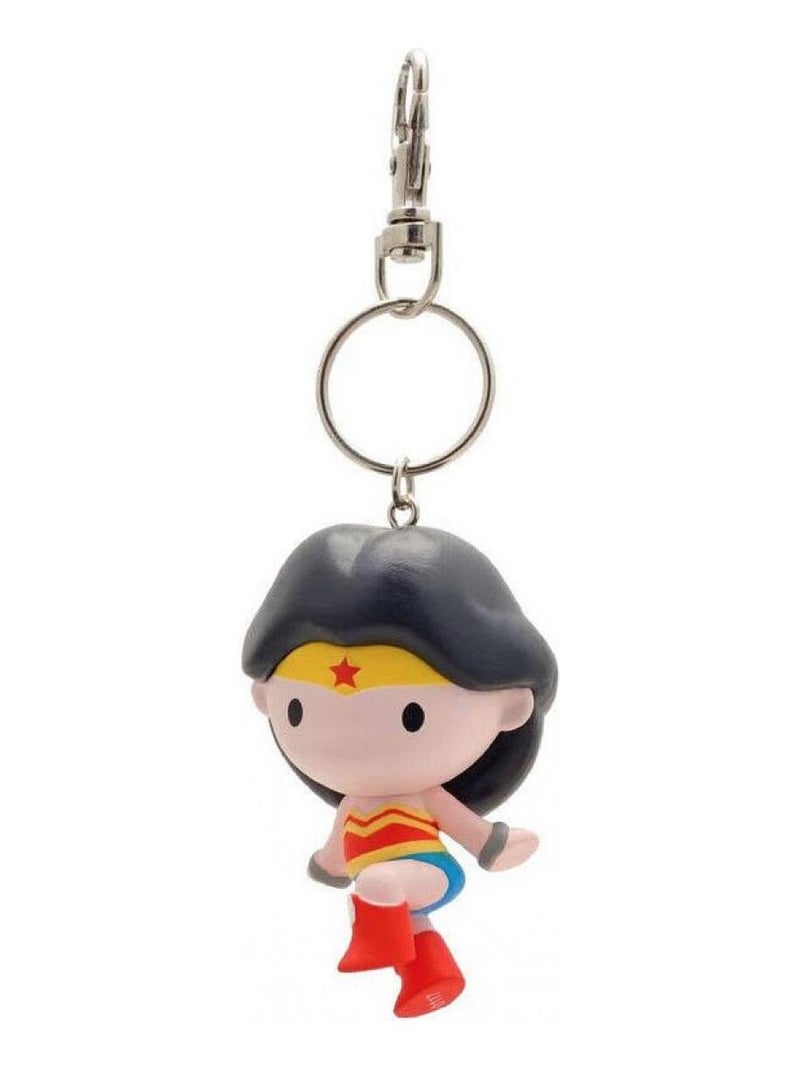 Porte-clés Wonder Woman Chibi Multicolore - Kiabi