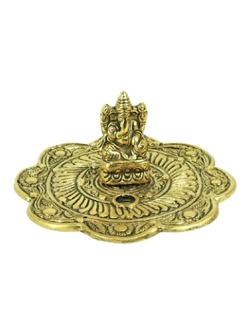 Porte-cônes d'encens Ganesh en aluminium Doré/or - Kiabi