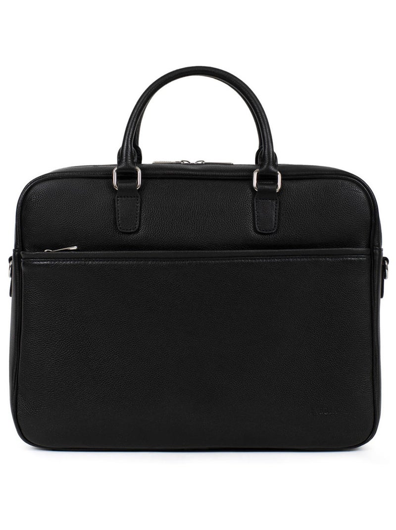 Porte-documents A4 Cuir Noir - Kiabi