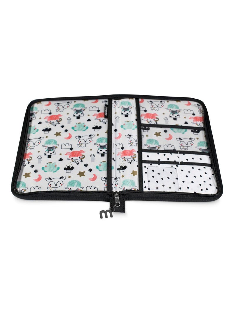 Porte-documents Carebook Magical Miniland Noir - Kiabi