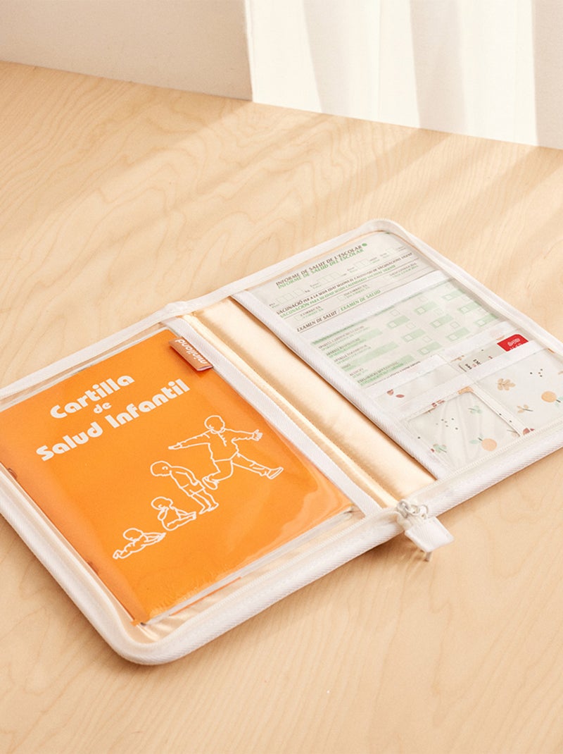 Porte-documents Carebook Valencia Miniland Blanc - Kiabi
