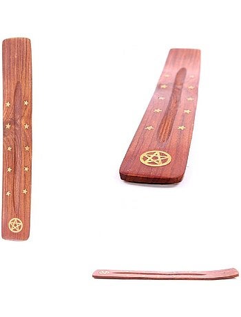Porte-encens attrape-cendres en bois de sheesham