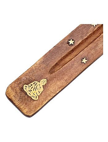 Porte encens bâton en bois