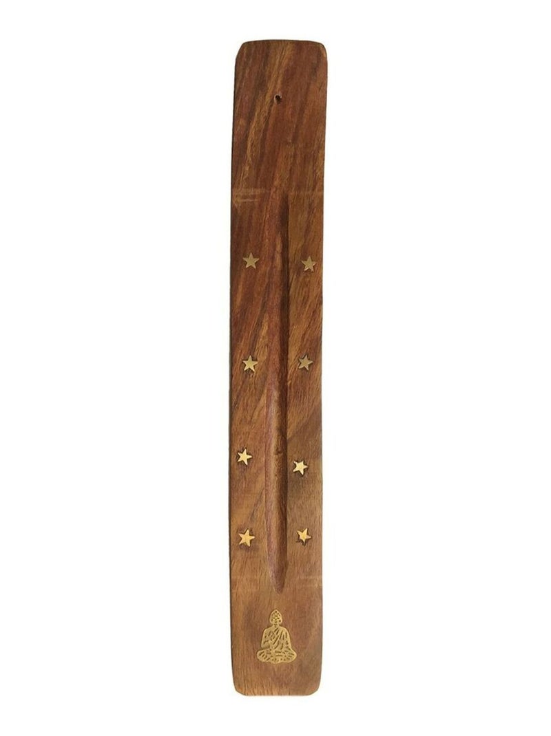 Porte encens bâton en bois Marron - Kiabi