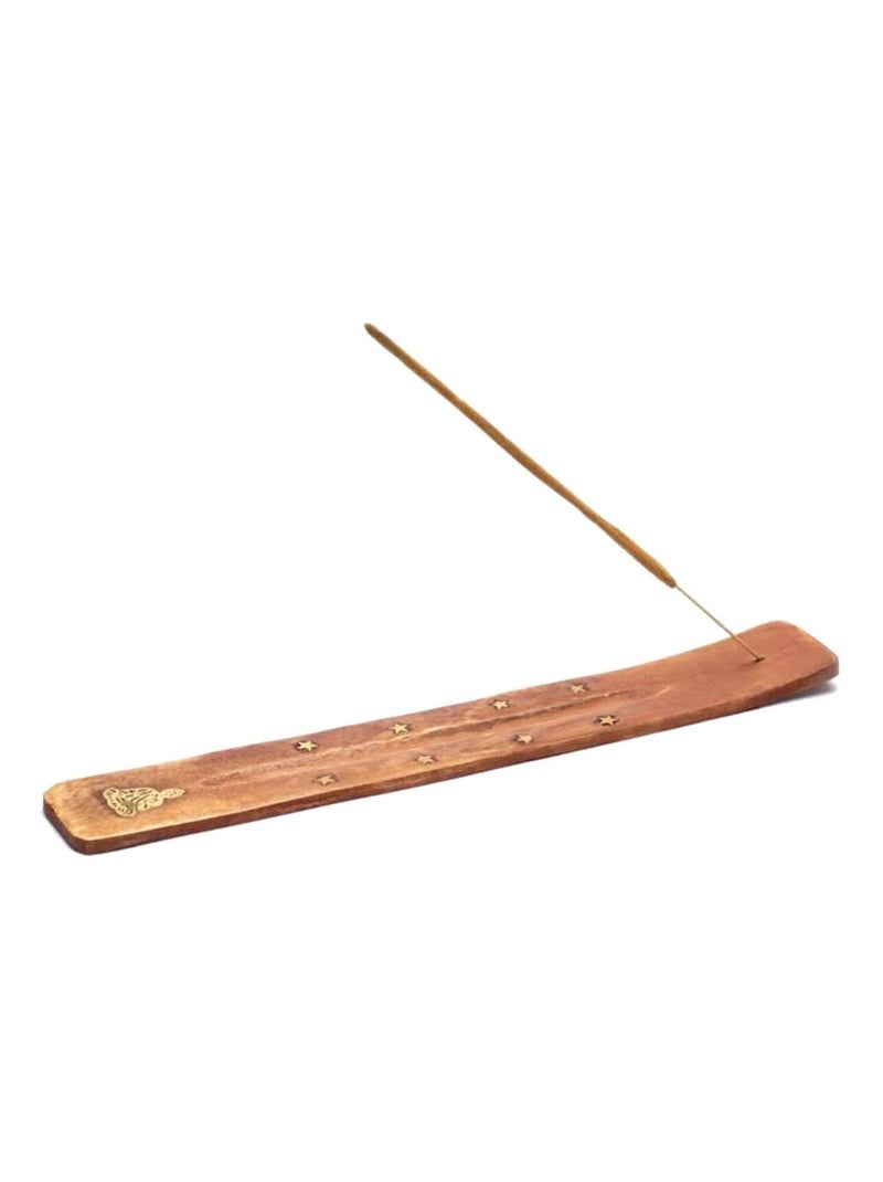 Porte encens bâton en bois Marron - Kiabi