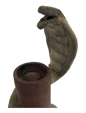 Porte encens Cobra sur bambou