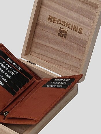 Porte Feuille Cognac Jansen Redskins