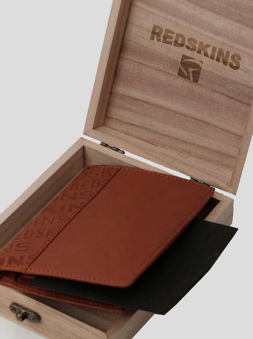 Porte Feuille Cognac Jansen Redskins - Kiabi