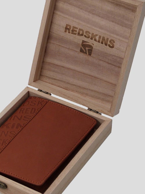 Porte Feuille Cognac Jansen Redskins - Kiabi