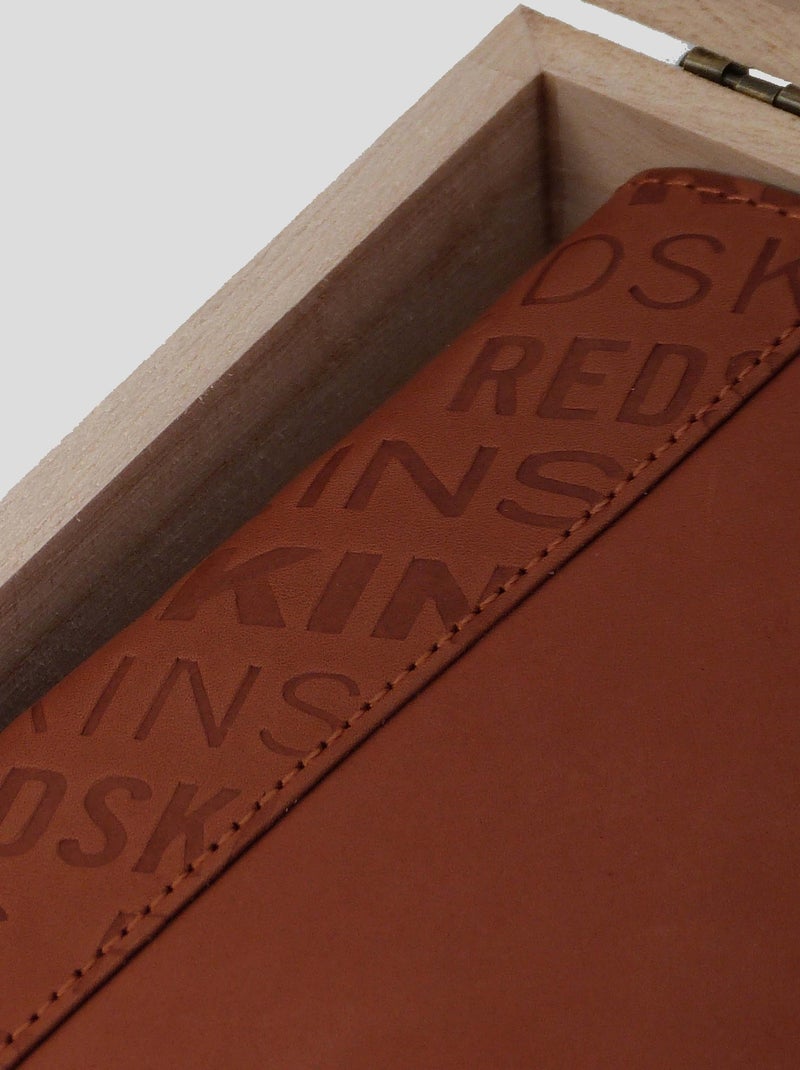 Porte Feuille Cognac Jansen Redskins Marron - Kiabi