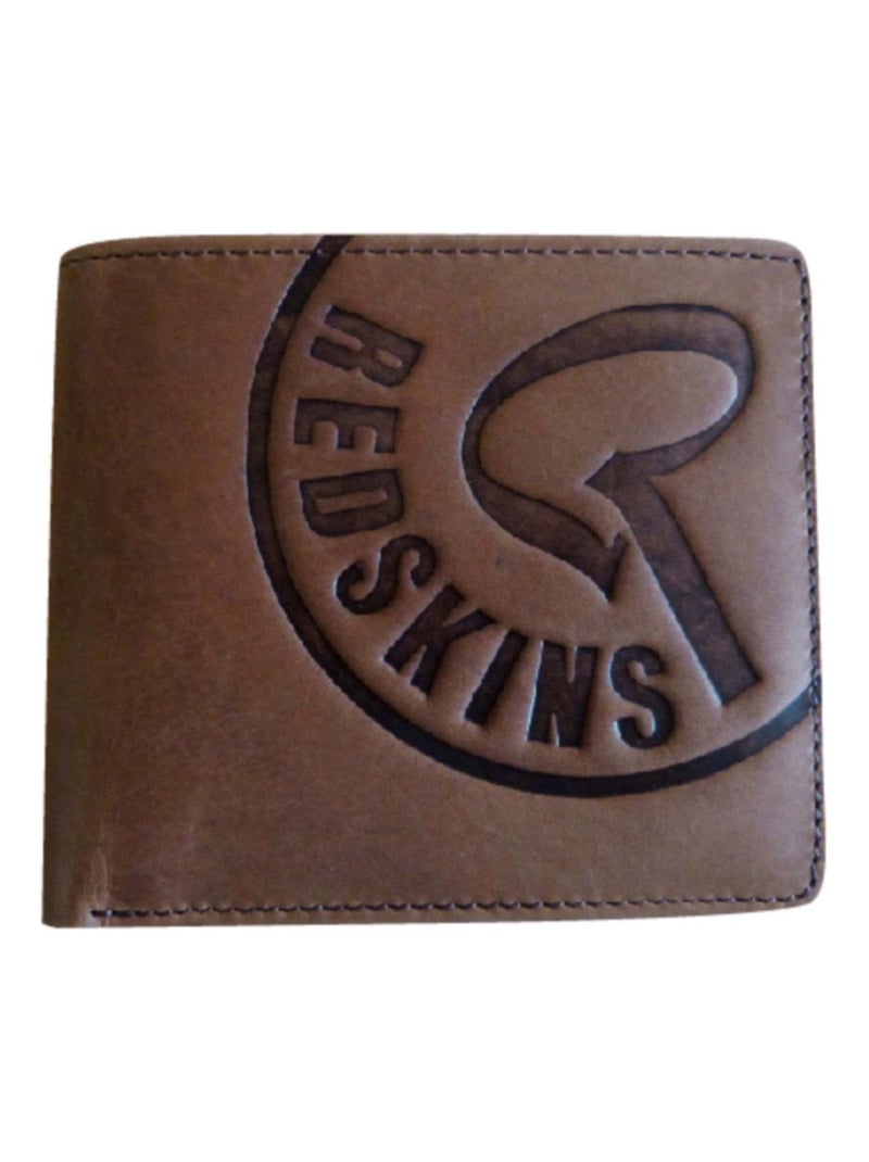 Porte Feuille Eleven  Redskins Marron - Kiabi
