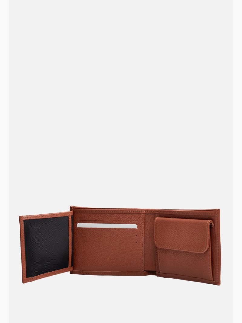 Porte feuille it Stalric Charles Marron - Kiabi