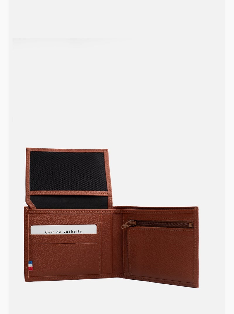 Porte feuille it Stalric Charles Marron - Kiabi