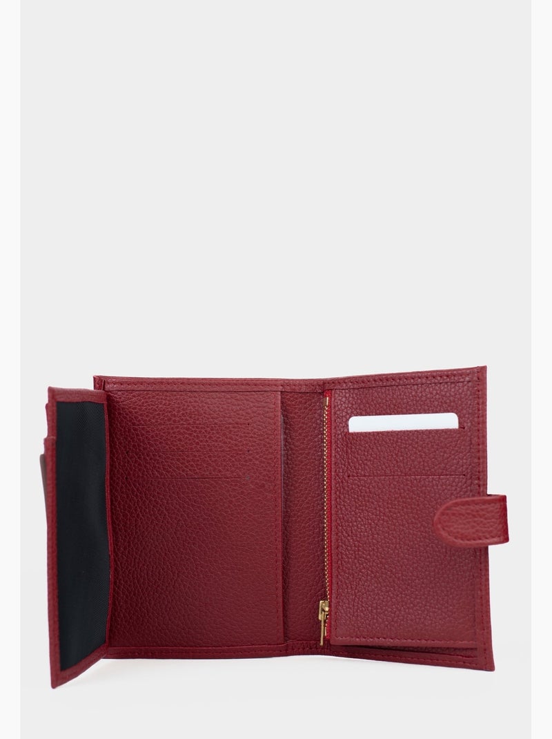 Porte feuille Stalric Andree Bordeaux - Kiabi