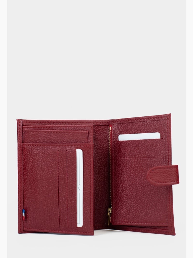 Porte feuille Stalric Andree Bordeaux - Kiabi