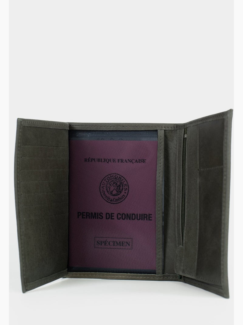 Porte feuille Stalric Gerard Kaki - Kiabi