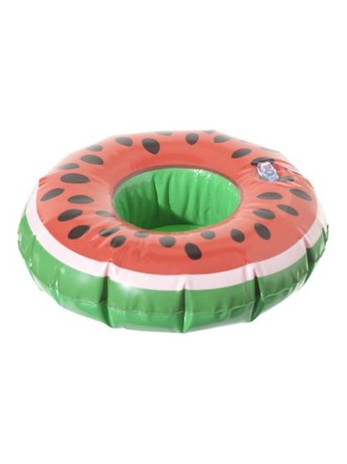 Porte gobelet gonflable Pastèque - Diam. 17 cm - Kiabi