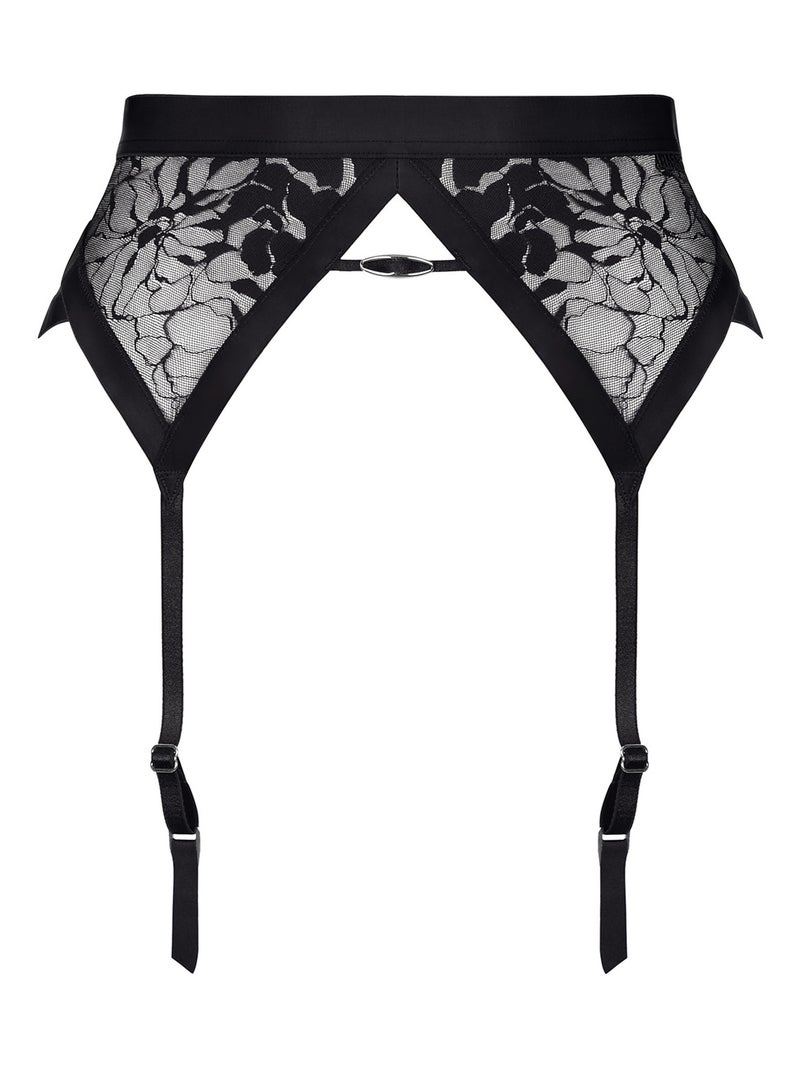 Porte-jarretelles Flamenco Noir - Kiabi