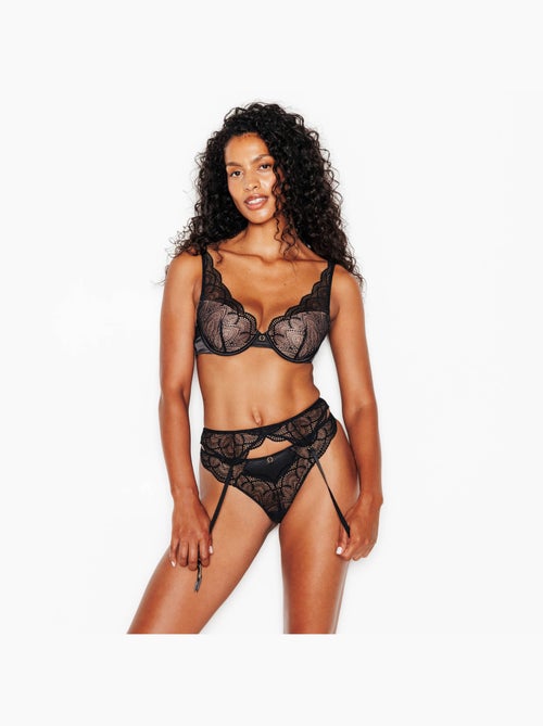 Porte jarretelles inouie - rougegorge lingerie - Kiabi