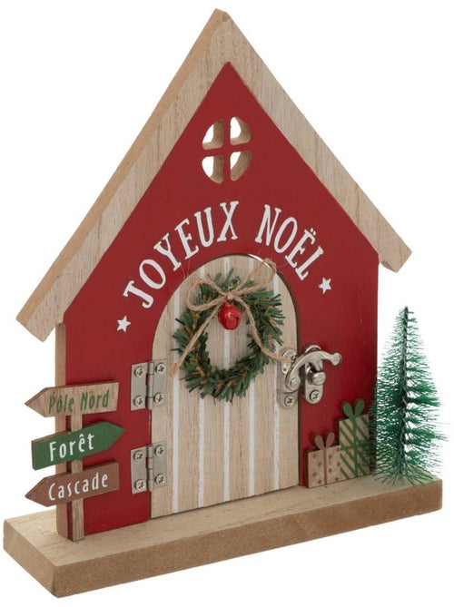 Porte joyeux noel h19.5 - Kiabi