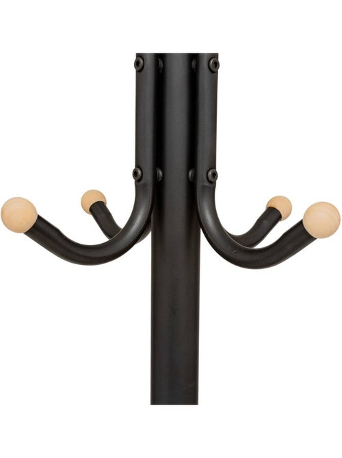 Porte-manteau 11 patères en métal blackwood - Kiabi Porte-manteau 11 patères en métal blackwood - Kiabi