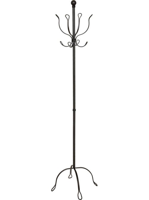 Porte-manteau 8 patères en acier remo - Kiabi