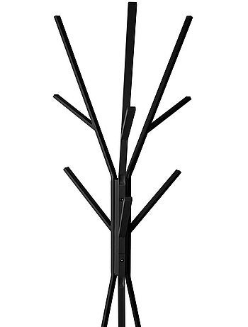Porte-manteau 9 crochets en forme d'arbre en métal metty