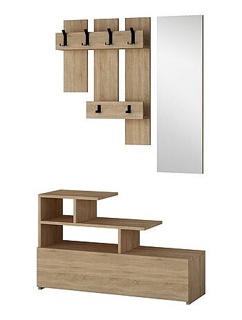 Porte manteau avec banc design Vesti