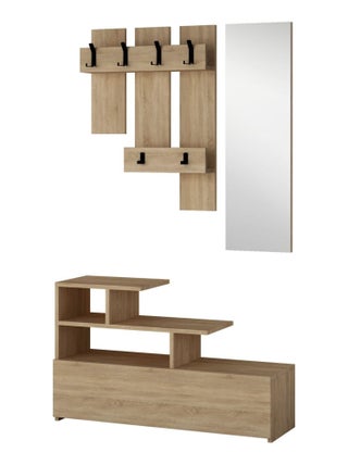 Porte manteau avec banc design Vesti