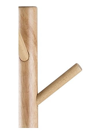Porte manteau Briman à 7 accroches en bois d'Hévéa