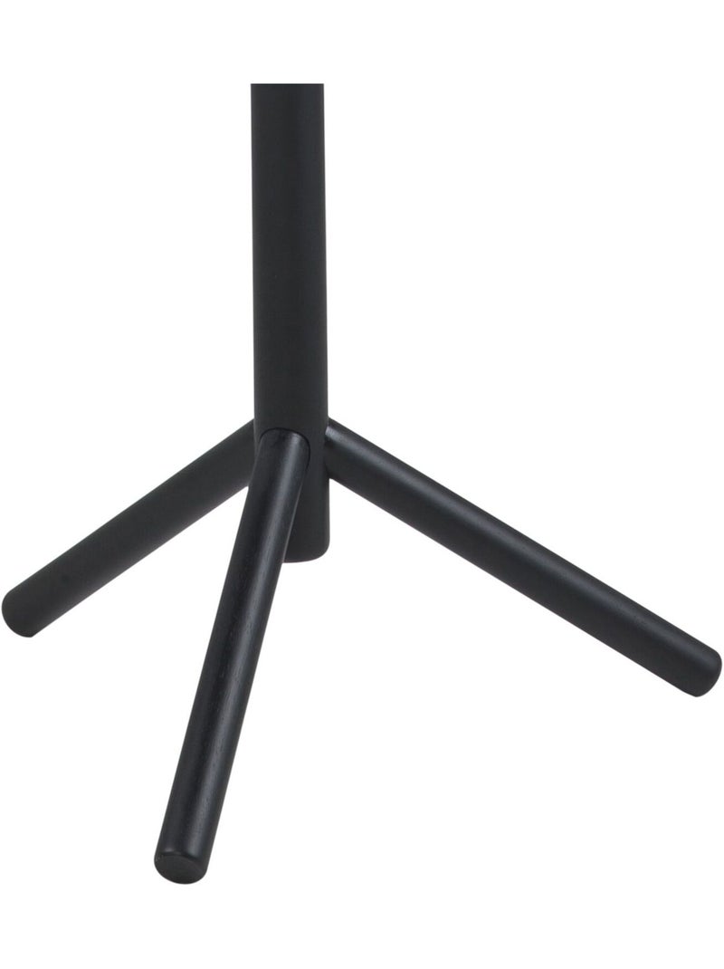 Porte manteau Briman à 7 accroches en bois d'Hévéa Noir - Kiabi