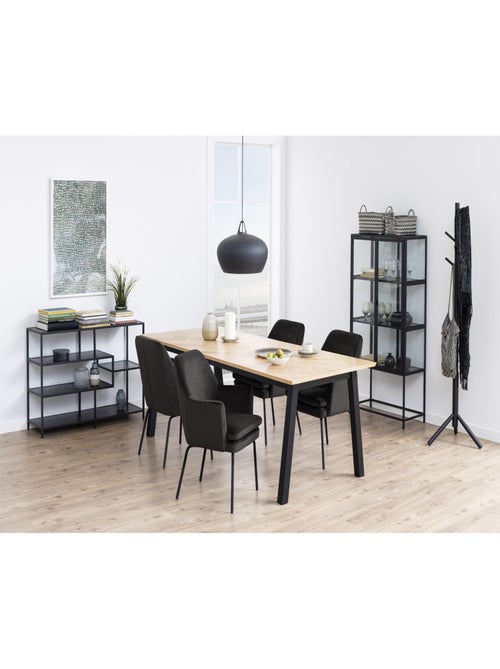 Porte manteau Briman à 7 accroches en bois d'Hévéa - Kiabi