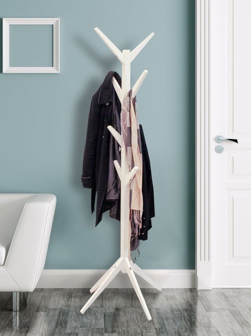 Porte-manteau design bois Abby - Kiabi