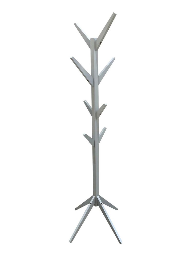 Porte-manteau design bois Abby Gris - Kiabi