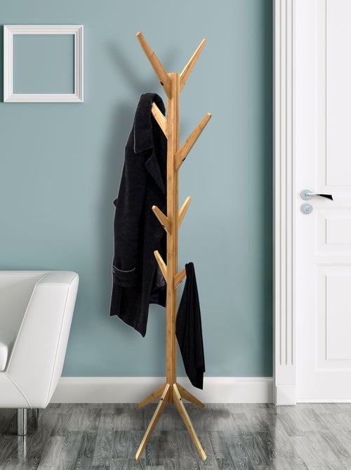 Porte-manteau design bois Abby - Kiabi