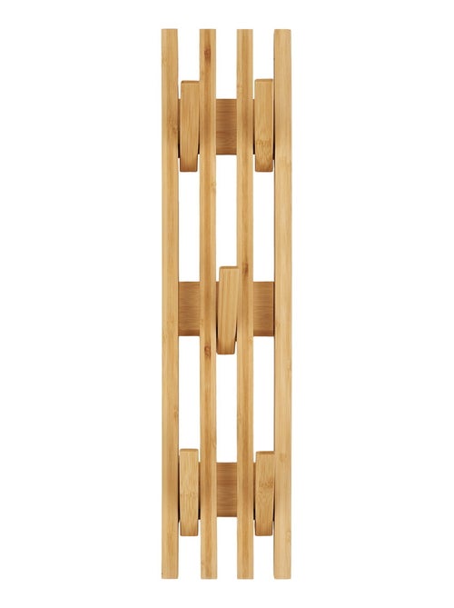 Porte-manteau Ember - Porte-manteau, bambou, nature 9,5x60 cm - Kiabi