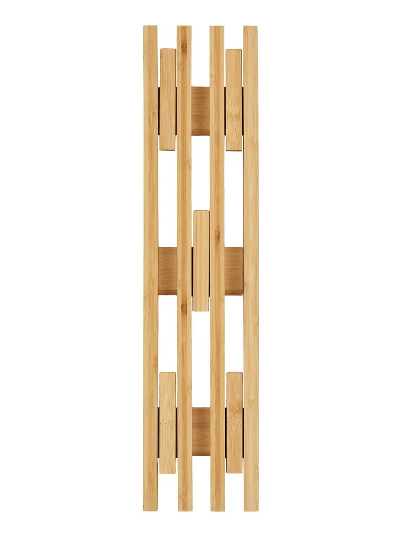 Porte-manteau Ember - Porte-manteau, bambou, nature 9,5x60 cm Beige - Kiabi