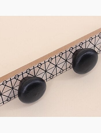 Porte manteau en bois 45cm