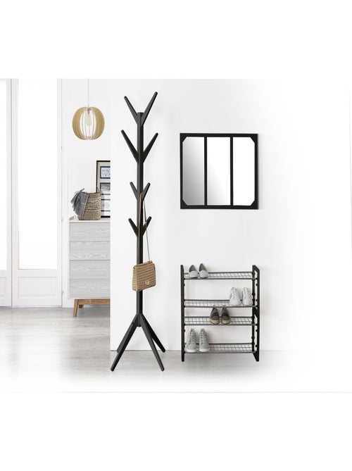 Porte Manteau en MDF avec 8 tiges - Kiabi