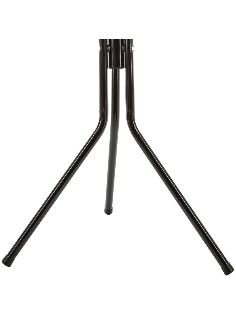 Porte manteau en métal 8 crochets - H. 176 cm - Noir Noir - Kiabi