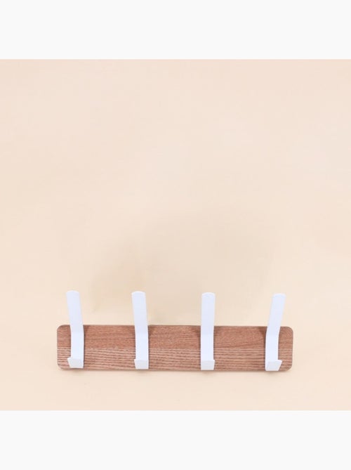 Porte manteau en métal blanc 37cm - Kiabi