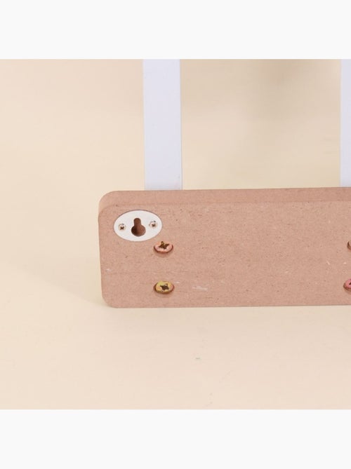 Porte manteau en métal blanc 37cm - Kiabi