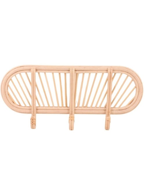 Porte manteau en rotin 45cm - Kiabi